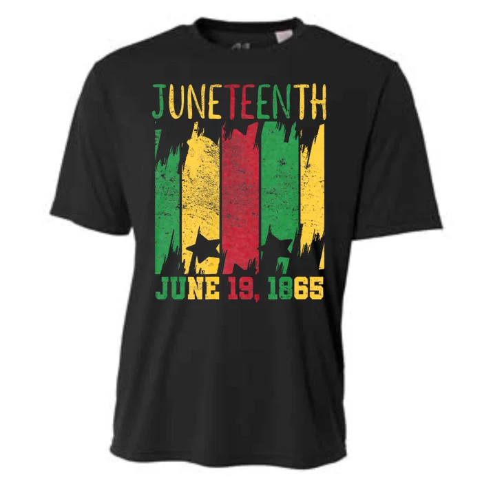 Juneteenth June 19th 1865 Juneteenth Freedom Day Cooling Performance Crew T-Shirt