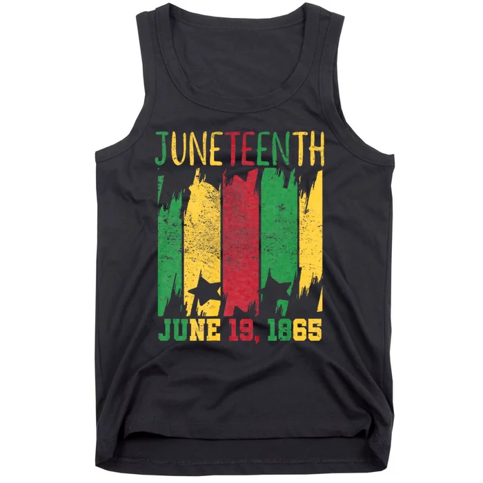 Juneteenth June 19th 1865 Juneteenth Freedom Day Tank Top