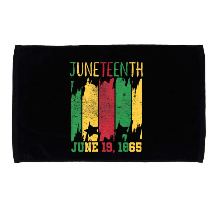 Juneteenth June 19th 1865 Juneteenth Freedom Day Microfiber Hand Towel