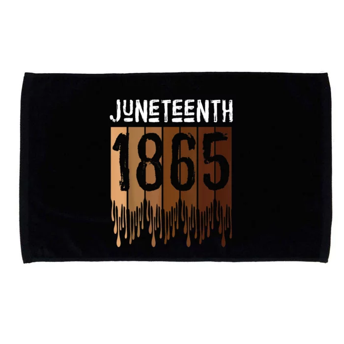 Juneteenth June 19th 1865 Freedom Day Microfiber Hand Towel