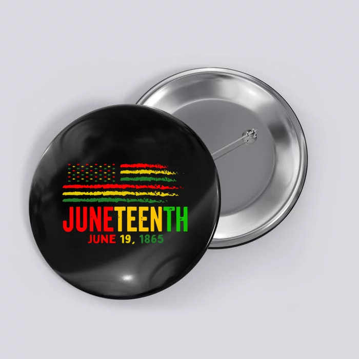 Juneteenth June 19 Button