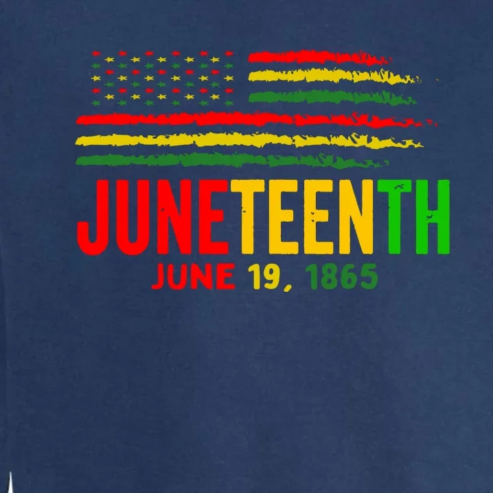 Juneteenth June 19 Garment-Dyed Sweatshirt