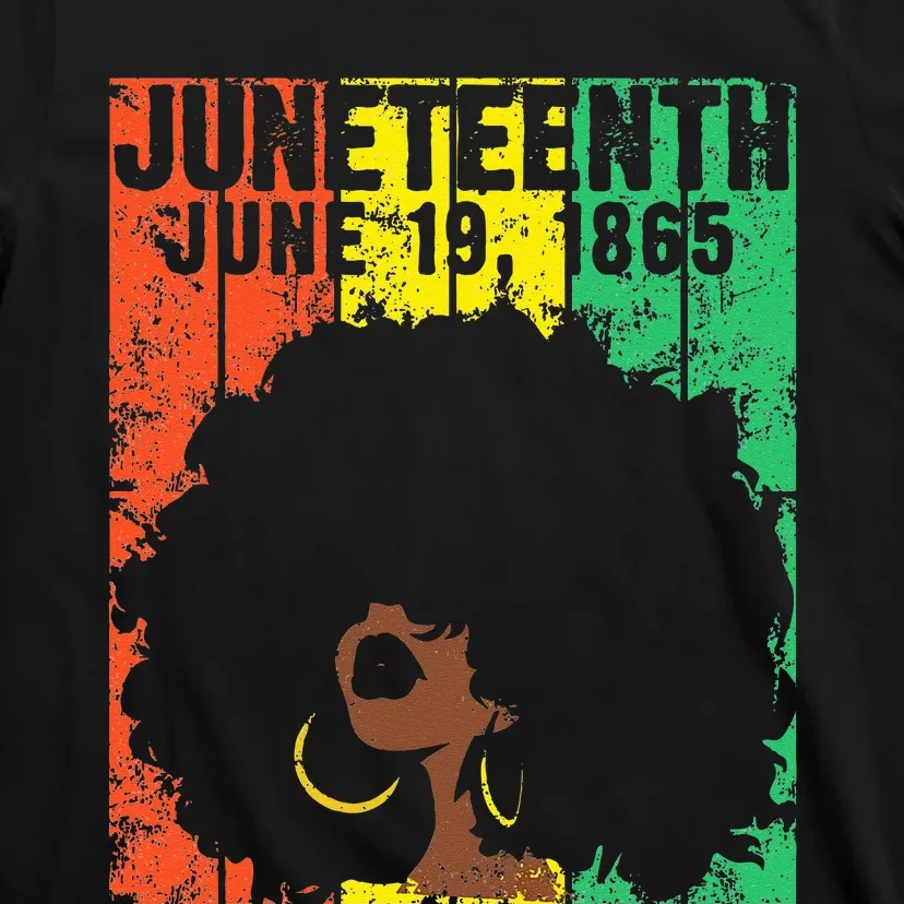 Juneteenth June 19th 1865 Ancestors African American Freedom T-Shirt