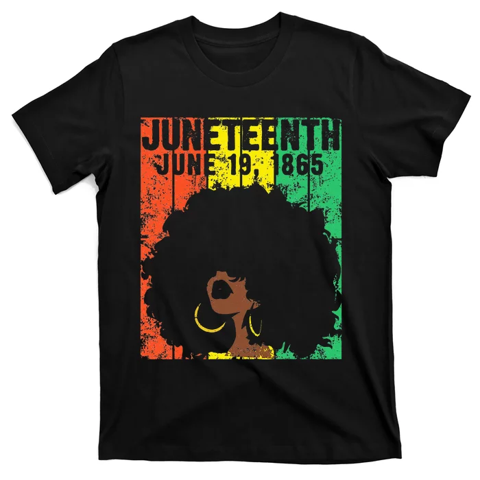 Juneteenth June 19th 1865 Ancestors African American Freedom T-Shirt