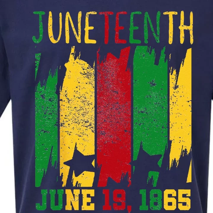 Juneteenth June 19th 1865 Juneteenth Freedom Day Sueded Cloud Jersey T-Shirt