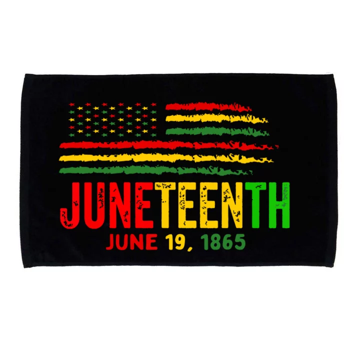 Juneteenth June 19 Microfiber Hand Towel