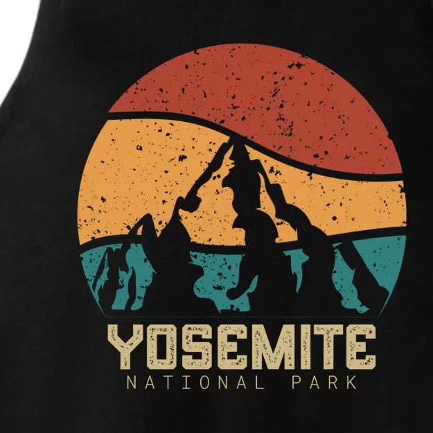 Yosemite Canyon National Park Ladies Tri-Blend Wicking Tank