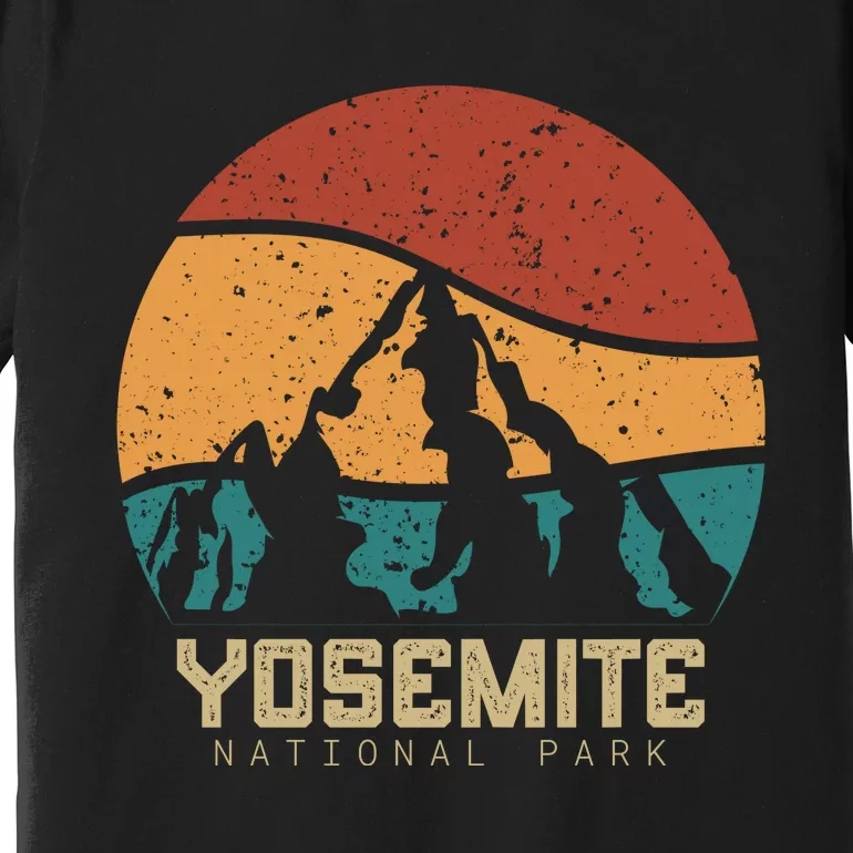 Yosemite Canyon National Park Premium T-Shirt