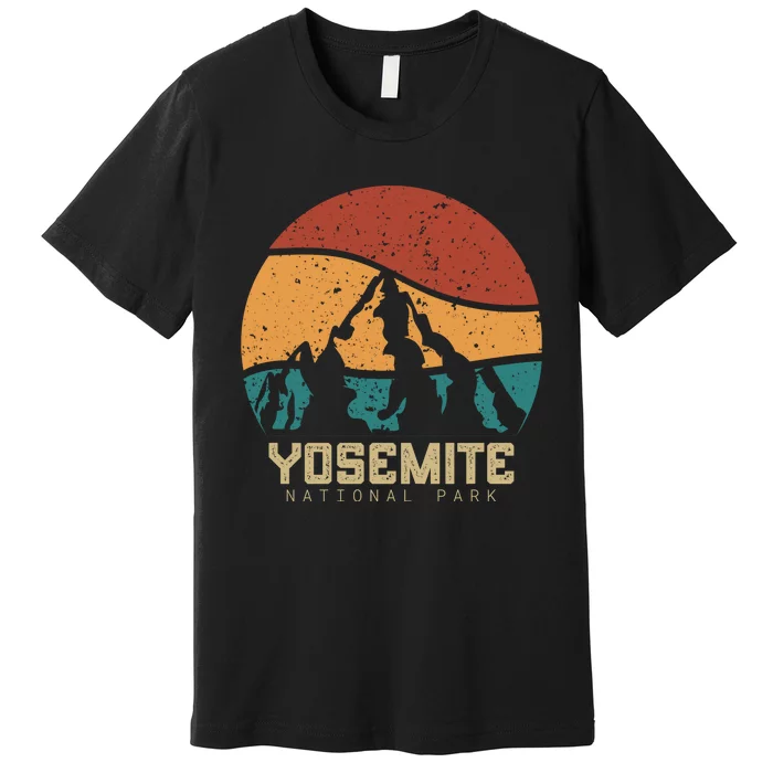 Yosemite Canyon National Park Premium T-Shirt