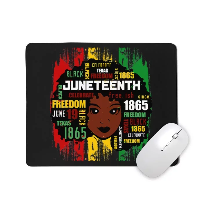 Juneteenth  Juneteenth African American Mousepad