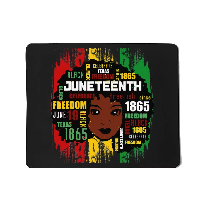 Juneteenth  Juneteenth African American Mousepad