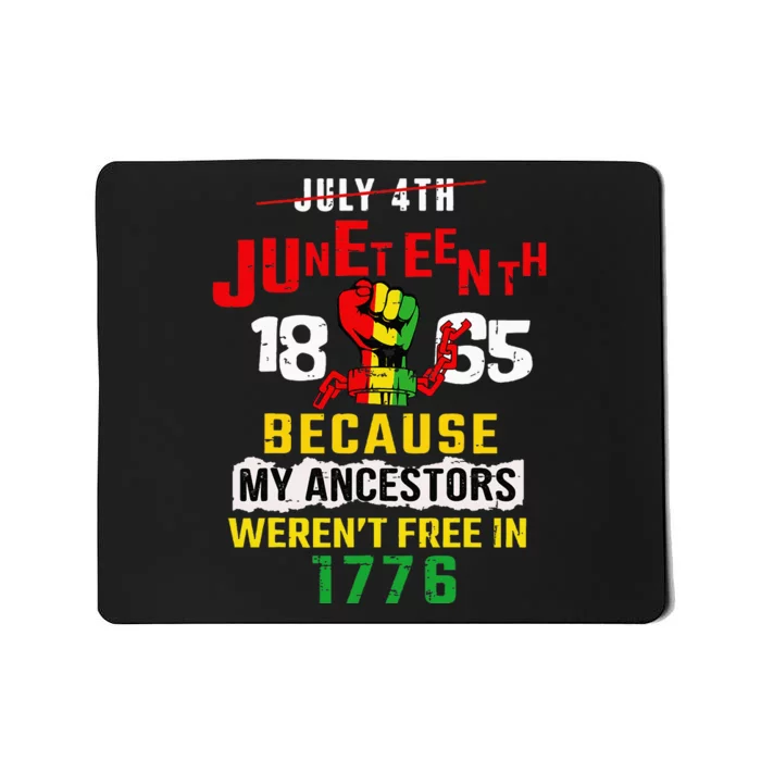 Juneteenth  Juneteenth African American Mousepad