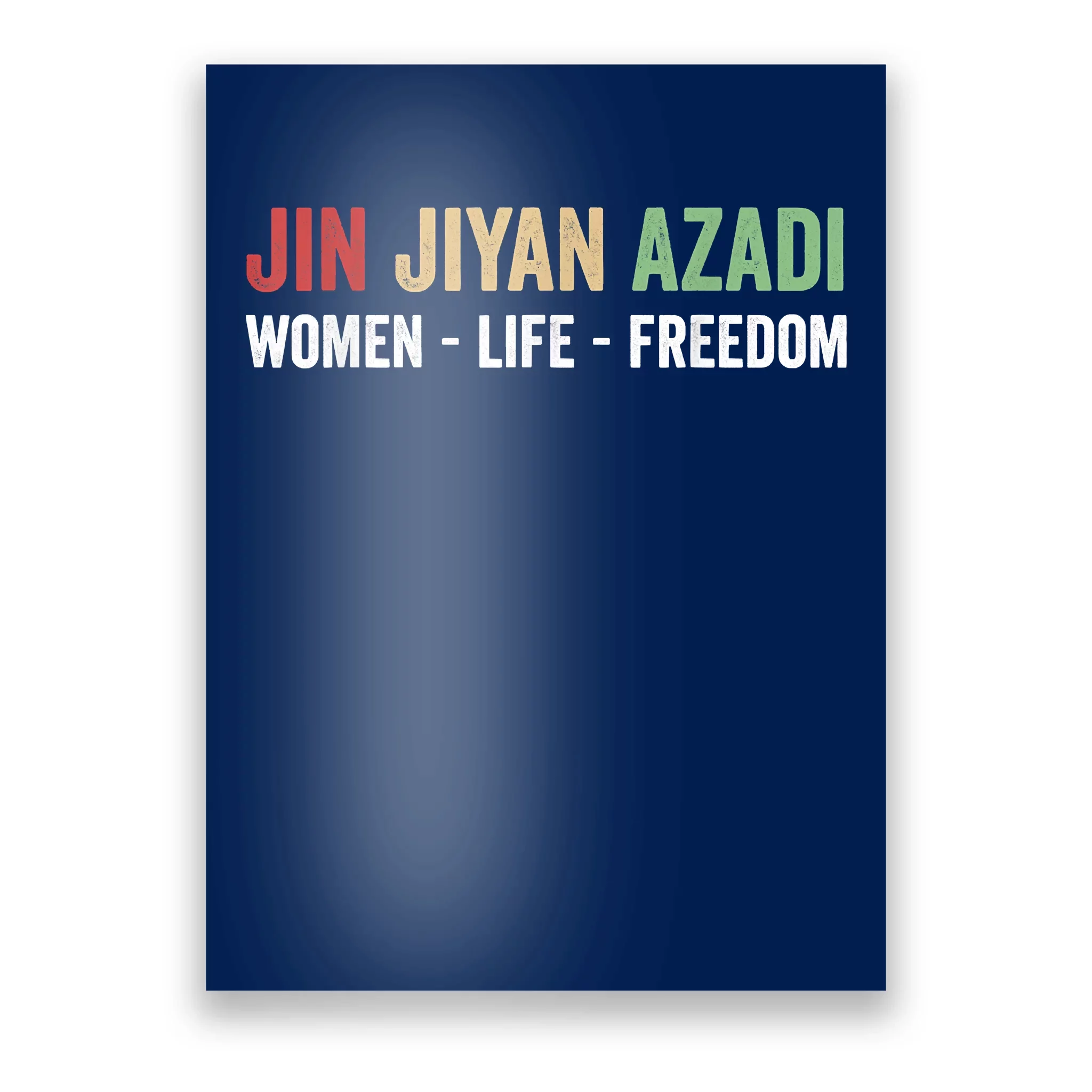 Jin Jiyan Azadi Women Life Freedom Kurdish Freedom Poster | TeeShirtPalace