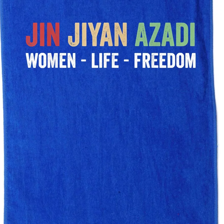 Jin Jiyan Azadi Women Life Freedom Kurdish Freedom Platinum Collection Golf Towel