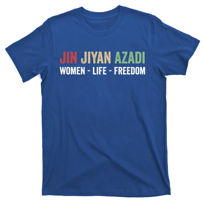 Jin Jiyan Azadi Gift Life Freedom Gift Kurdish Freedom Great Gift T-Shirt