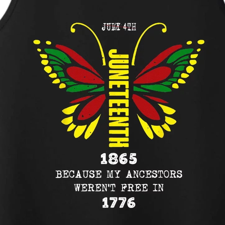 Juneteenth Juneteenth African American Performance Tank