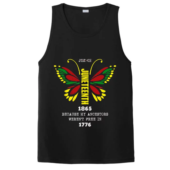 Juneteenth Juneteenth African American Performance Tank