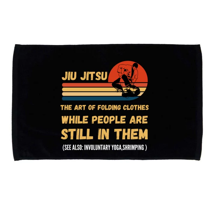 Jiu Jitsu Art Of Folding Clothes BJJ MMA Jujitsu Microfiber Hand Towel