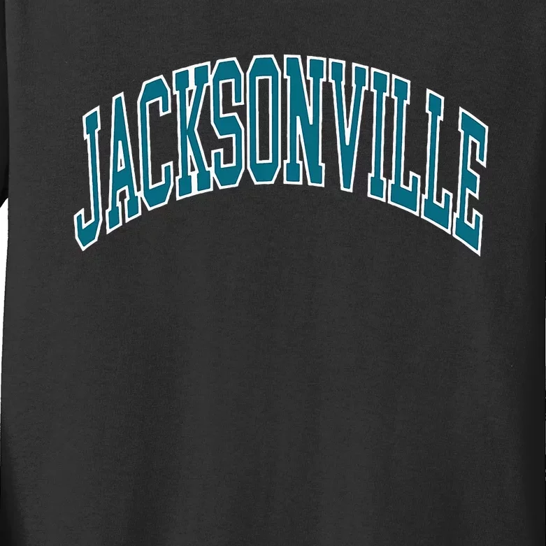 Jacksonville Kids Long Sleeve Shirt