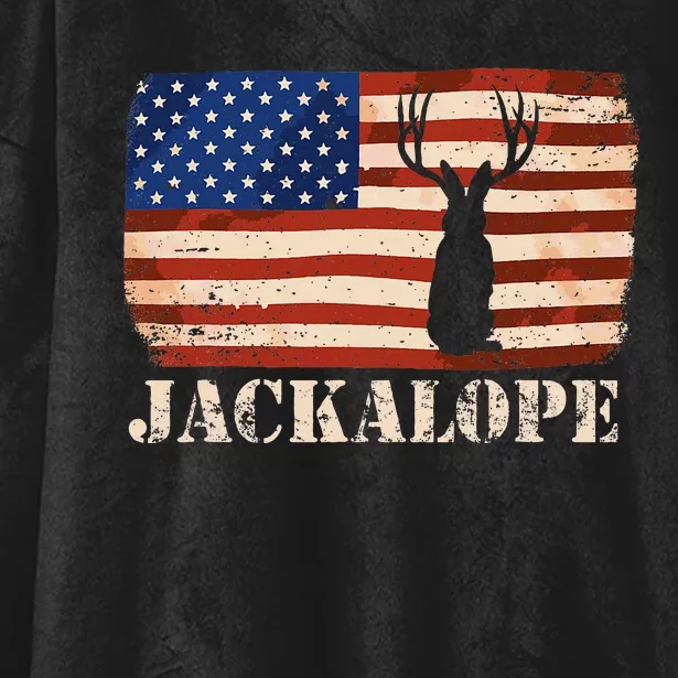 Jackalope Hooded Wearable Blanket