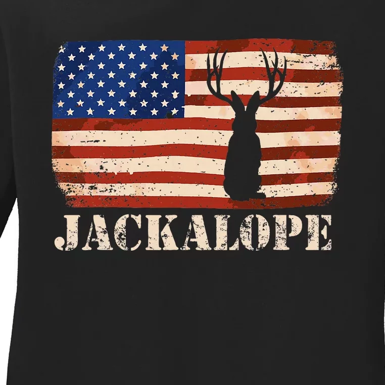 Jackalope Ladies Long Sleeve Shirt