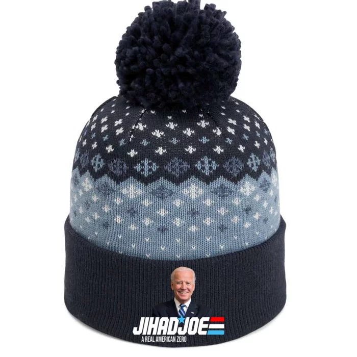 Jhad Joe A Real American Hero The Baniff Cuffed Pom Beanie