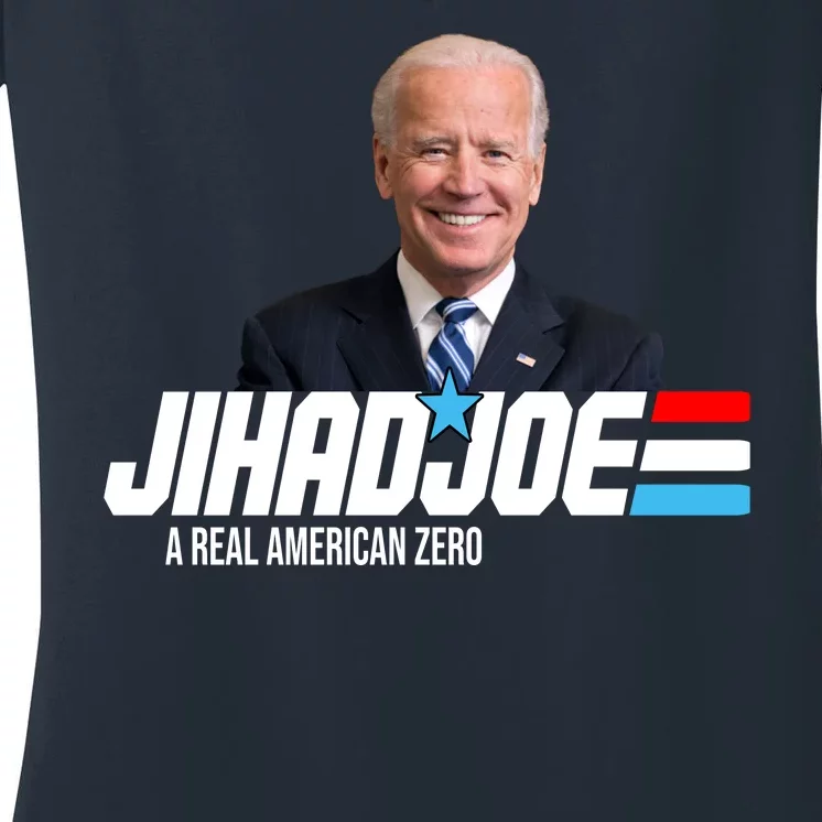 Jhad Joe A Real American Hero Women's V-Neck T-Shirt