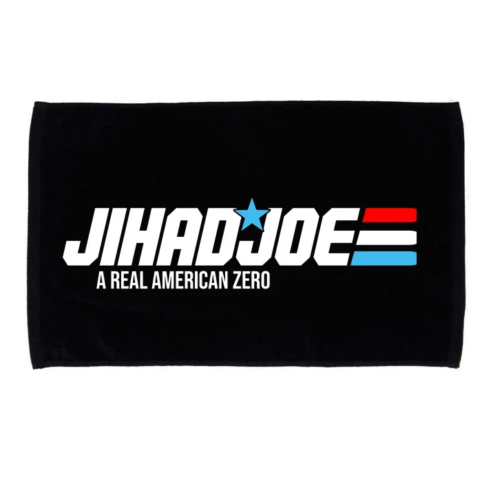 Jihad Joe Biden A Real American Zero Microfiber Hand Towel