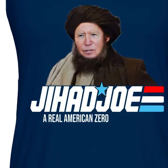 Jhad Joe Biden A Real American Hero Funny Ladies Essential Flowy Tank