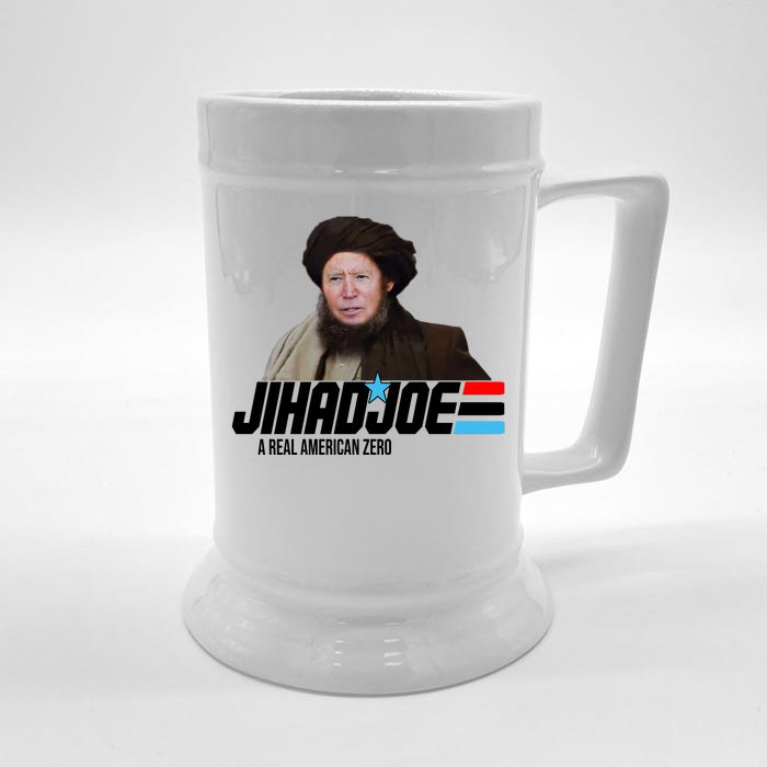 Jhad Joe Biden A Real American Hero Funny Front & Back Beer Stein