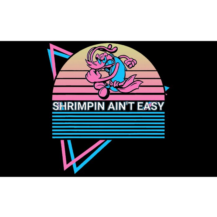 Jiu Jitsu Bjj Retro Shrimpin AinT Easy Bumper Sticker