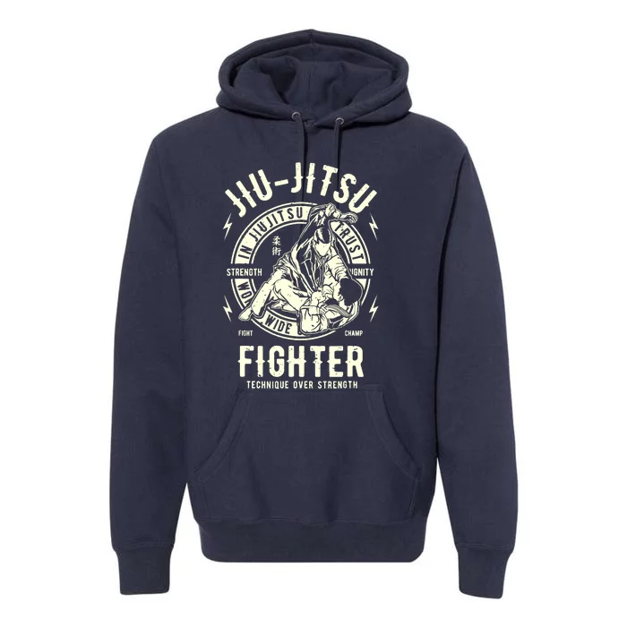 JIU JITSU BJJ Brazilian Jiu Jitsu Premium Hoodie