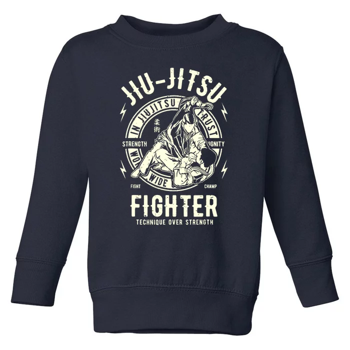 JIU JITSU BJJ Brazilian Jiu Jitsu Toddler Sweatshirt