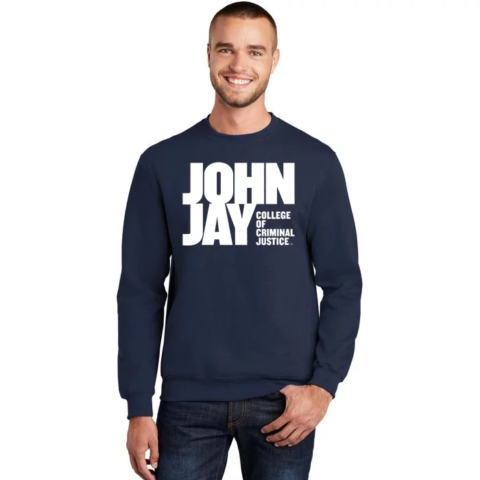 John Jay College Of Criminal Justice Bloodhounds Large Tall Sweatshirt