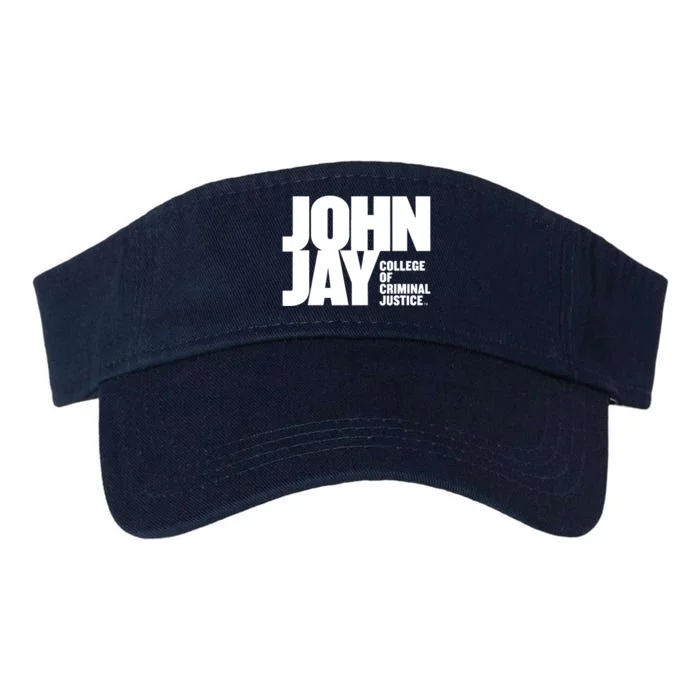 John Jay College Of Criminal Justice Bloodhounds Large Valucap Bio-Washed Visor