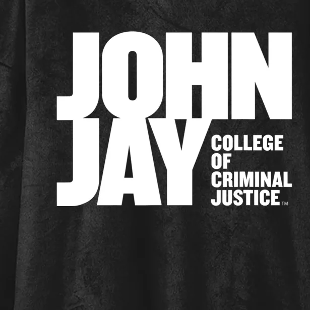 John Jay College Of Criminal Justice Bloodhounds Large Hooded Wearable Blanket