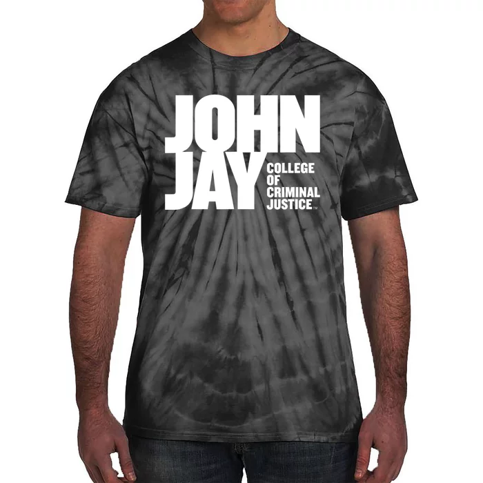 John Jay College Of Criminal Justice Bloodhounds Large Tie-Dye T-Shirt