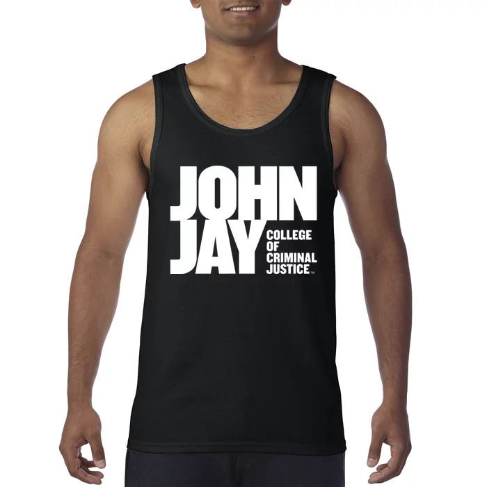 John Jay College Of Criminal Justice Bloodhounds Large Tank Top