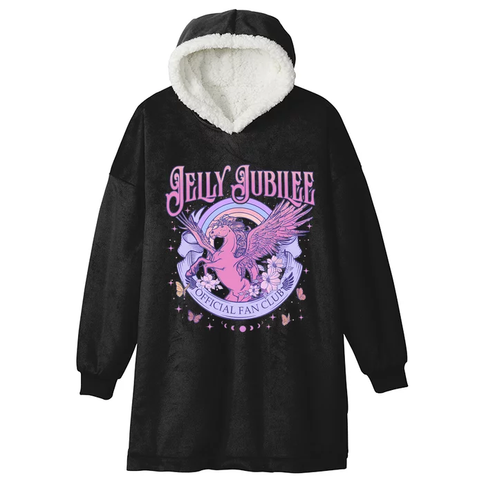 Jelly Jubilee Crescent City Vintage Hooded Wearable Blanket