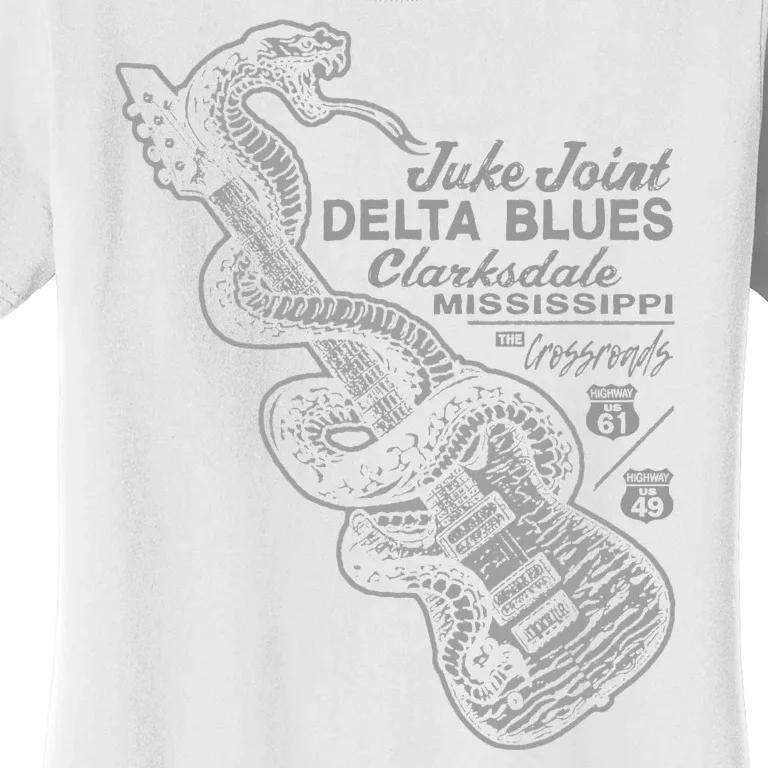 Juke Joint Delta Blues Music Women's T-Shirt