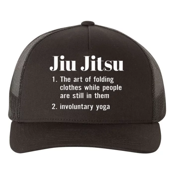 Jiu Jitsu Definition Funny Sayings Martial Arts Yupoong Adult 5-Panel Trucker Hat