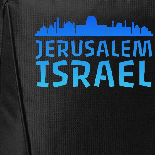 Jewish Jerusalem Design I Love Israel City Backpack