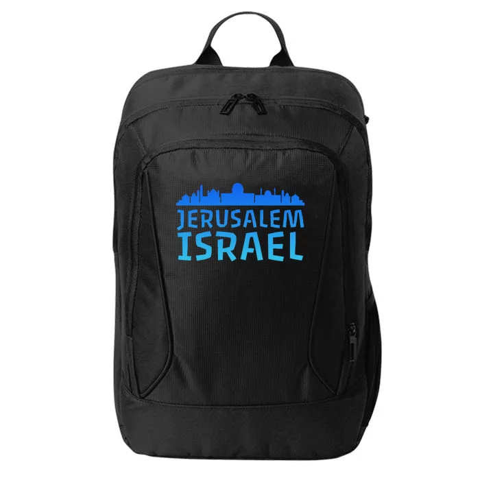 Jewish Jerusalem Design I Love Israel City Backpack