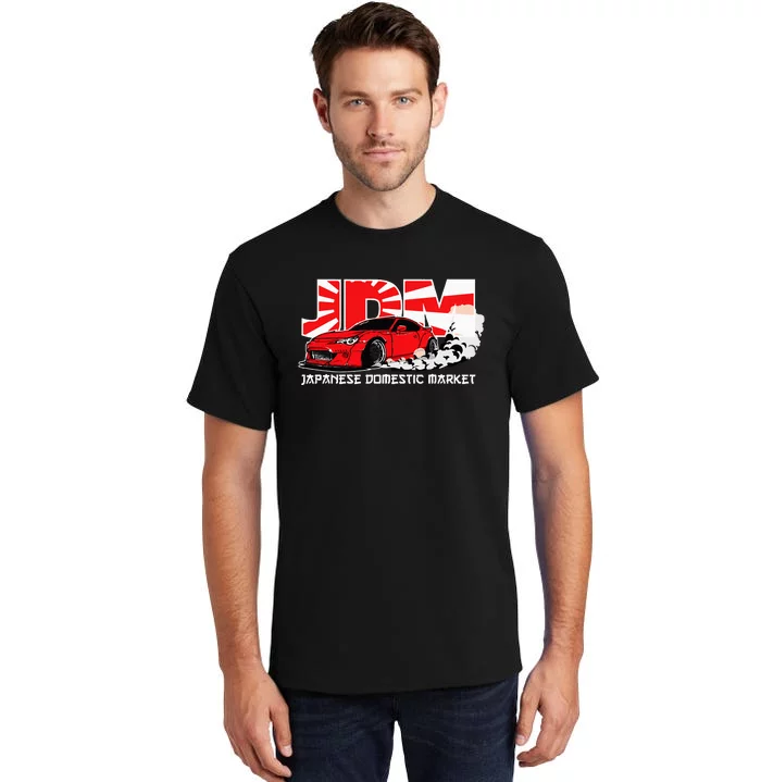 Jdm Japanese Domestic Market Racing Car Tall T-Shirt