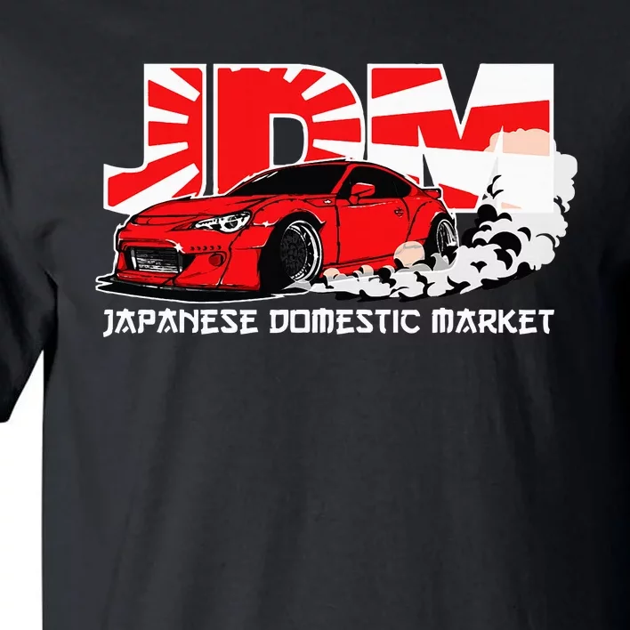 Jdm Japanese Domestic Market Racing Car Tall T-Shirt