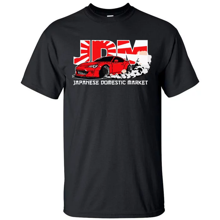 Jdm Japanese Domestic Market Racing Car Tall T-Shirt