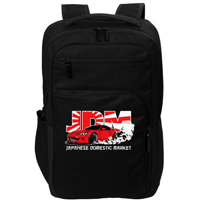 Jdm Japanese Domestic Market Racing Car Impact Tech Backpack