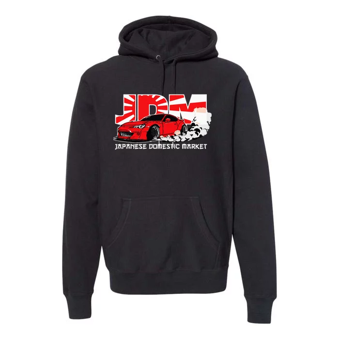 Jdm Japanese Domestic Market Racing Car Premium Hoodie