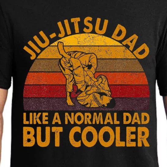 Jiu Jitsu Dad Retro Bjj Brazilian Jujitsu Pajama Set