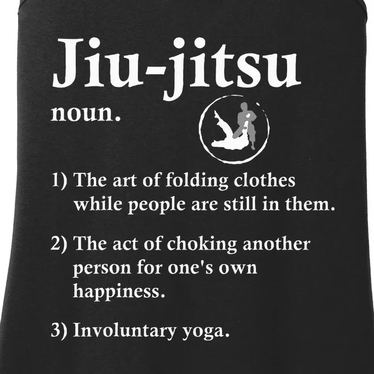 Jiu Jitsu Definition Funny Bjj Ladies Essential Tank